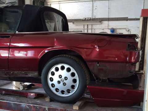 Alfa Romeo Spider IV, foto 1 van 6
