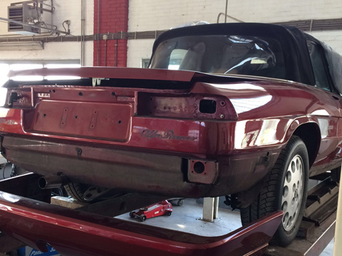 Alfa Romeo Spider IV, foto 2 van 6